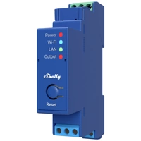 Shelly Pro 1 Hutschienenrelais Bluetooth, Wi-Fi Shelly Pro 1 Hutschienenrelais Bluetooth, Wi-Fi