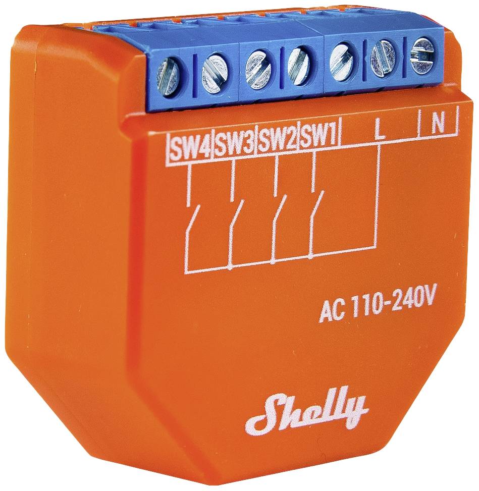 Shelly Plus i4 Shelly Controller Wi-Fi, Bluetooth
