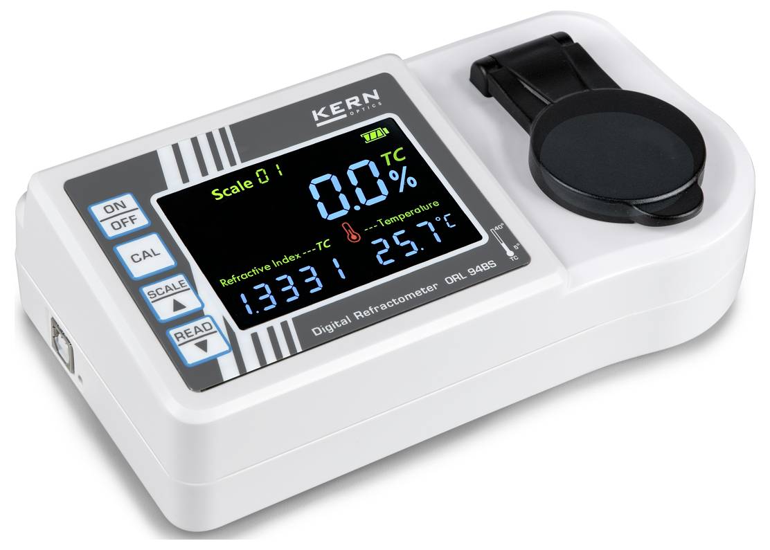 Kern Digitales Refraktometer ORL 94BS, Skalen Refractive index