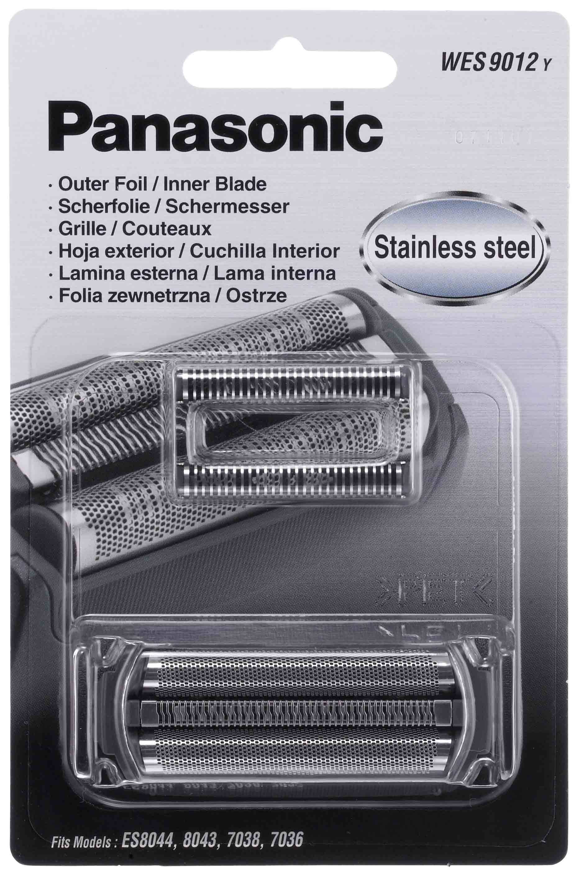Panasonic WES9012 Scherfolie und Klingenblock Schwarz 1 Set