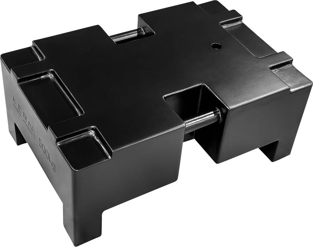 Kern 346-83 M1 500kg Prüfgewicht Schwerlastgewicht, Gusseisen lackiert