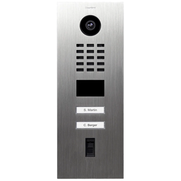 DoorBird D2102FV IP-Video-Türsprechanlage LAN Außeneinheit Edelstahl V4A (gebürstet) DoorBird D2102FV IP-Video-Türsprechanlage LAN Außeneinheit Edelstahl V4A (gebürstet)