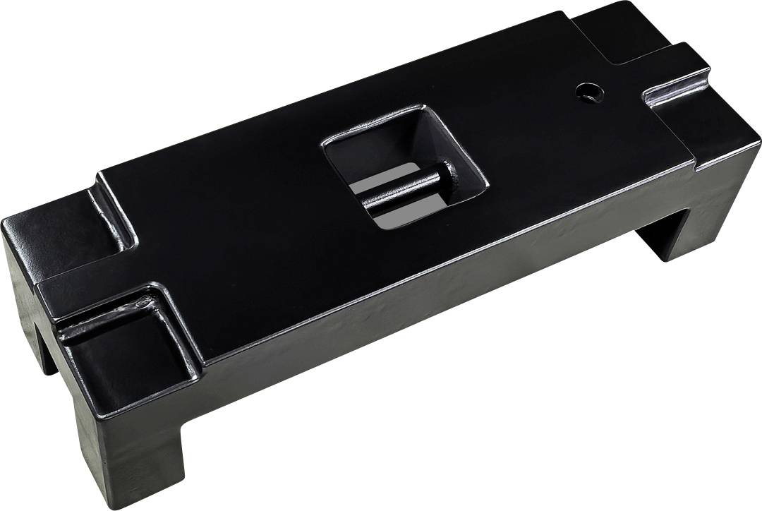 Kern 346-81 M1 100kg Prüfgewicht Schwerlastgewicht, Gusseisen lackiert