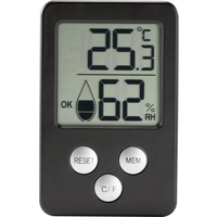 Thermo-/Hygrometer Schwarz E0130 Thermo-/Hygrometer Schwarz E0130