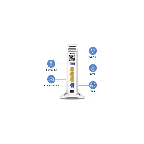 AVM FRITZ!Box 4060 WLAN Router 2.4GHz, 5GHz 6000MBit/s AVM FRITZ!Box 4060 WLAN Router 2.4GHz, 5GHz 6000MBit/s