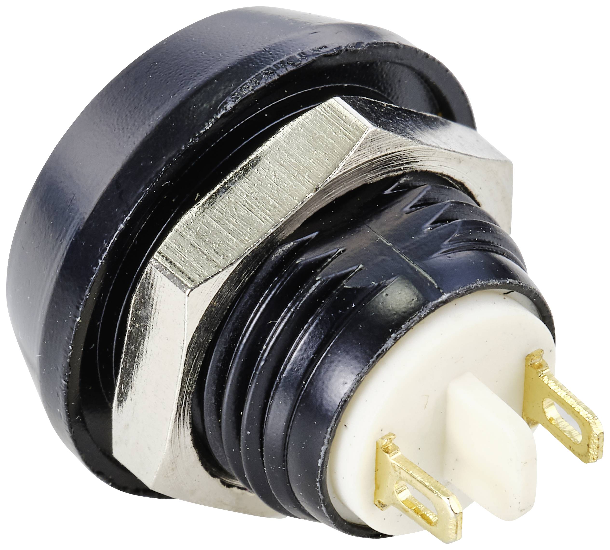 TRU COMPONENTS TC-10091004 GQ12B-10/J/G/A Drucktaster 48 V/DC 2A 1 x Aus/(Ein) tastend IP65 1St.