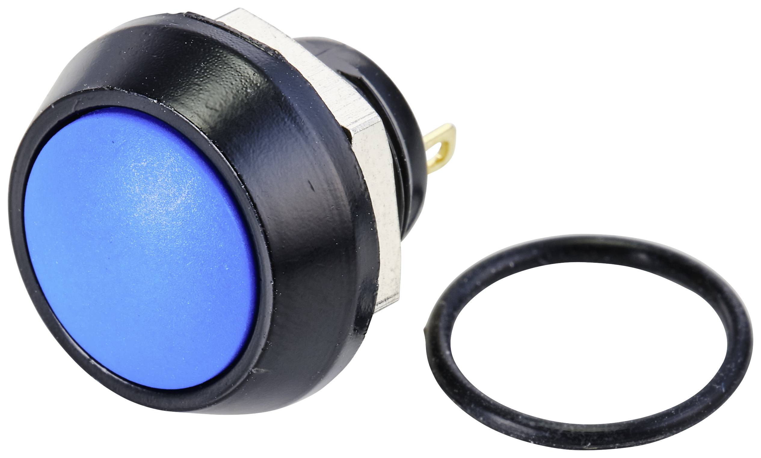 TRU COMPONENTS TC-10091008 GQ12B-10/J/B/A Drucktaster 48 V/DC 2A 1 x Aus/(Ein) tastend IP65 1St.