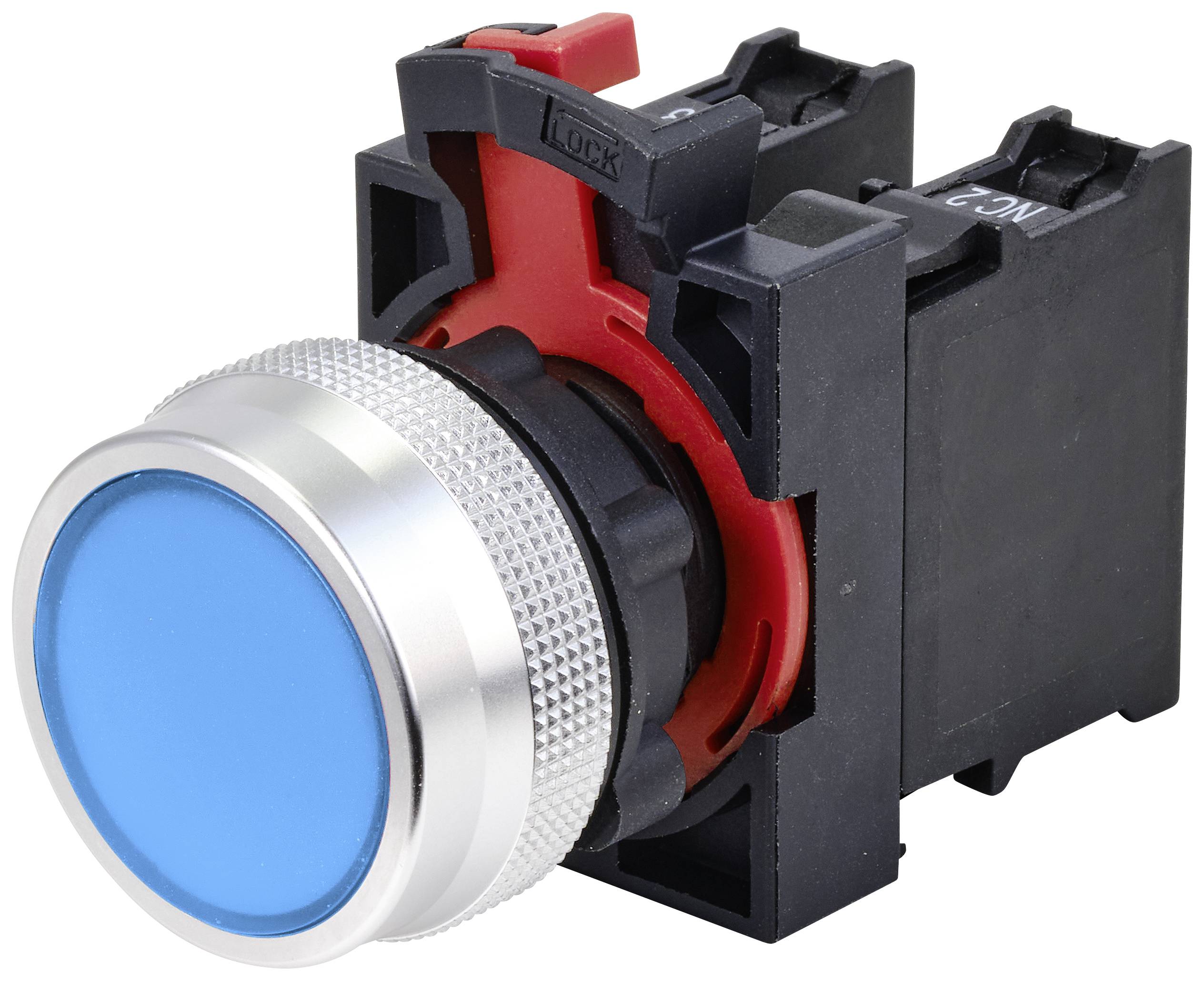 TRU COMPONENTS TC-10091036 Druckschalter 250 V/AC 5A 1 x Ein/Ein rastend IP40 1St.