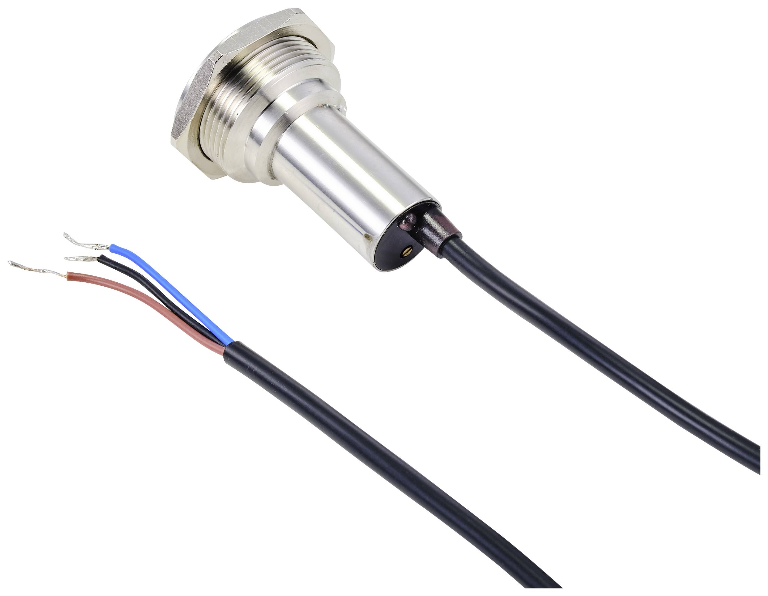 TRU COMPONENTS TC-10091092 ONPOW91-30D10BYSSNR6-24VDC Berührungsloser Schalter 6 V, 24V 300mA 1 x Aus/(Ein) tastend Rot 1St.