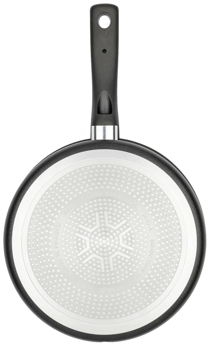 Tefal Schmorpfanne C63332 mit Glasdeckel, 24 cm, schwarz