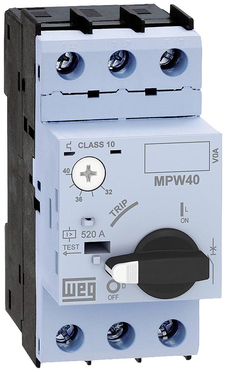 WEG 12382551 MPW40-3-U040 Motorschutzschalter 40 A 3 Schließer 1 St.