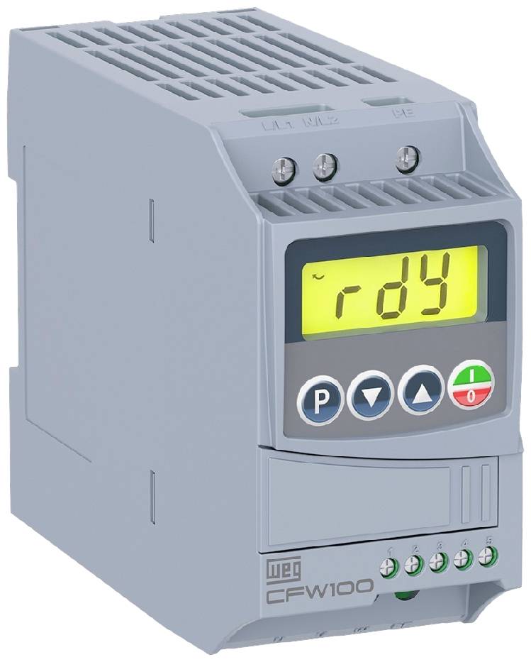 WEG Frequenzumrichter CFW100 A 01P6 S2 0.18 kW 1phasig 200 V, 240 V