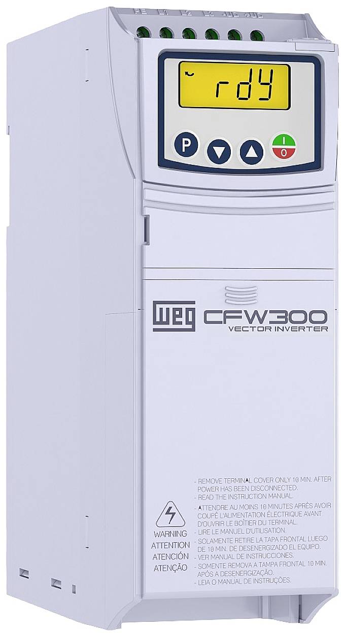 WEG Frequenzumrichter CFW300 B 10P0 B2 2.2 kW 200 V, 240 V