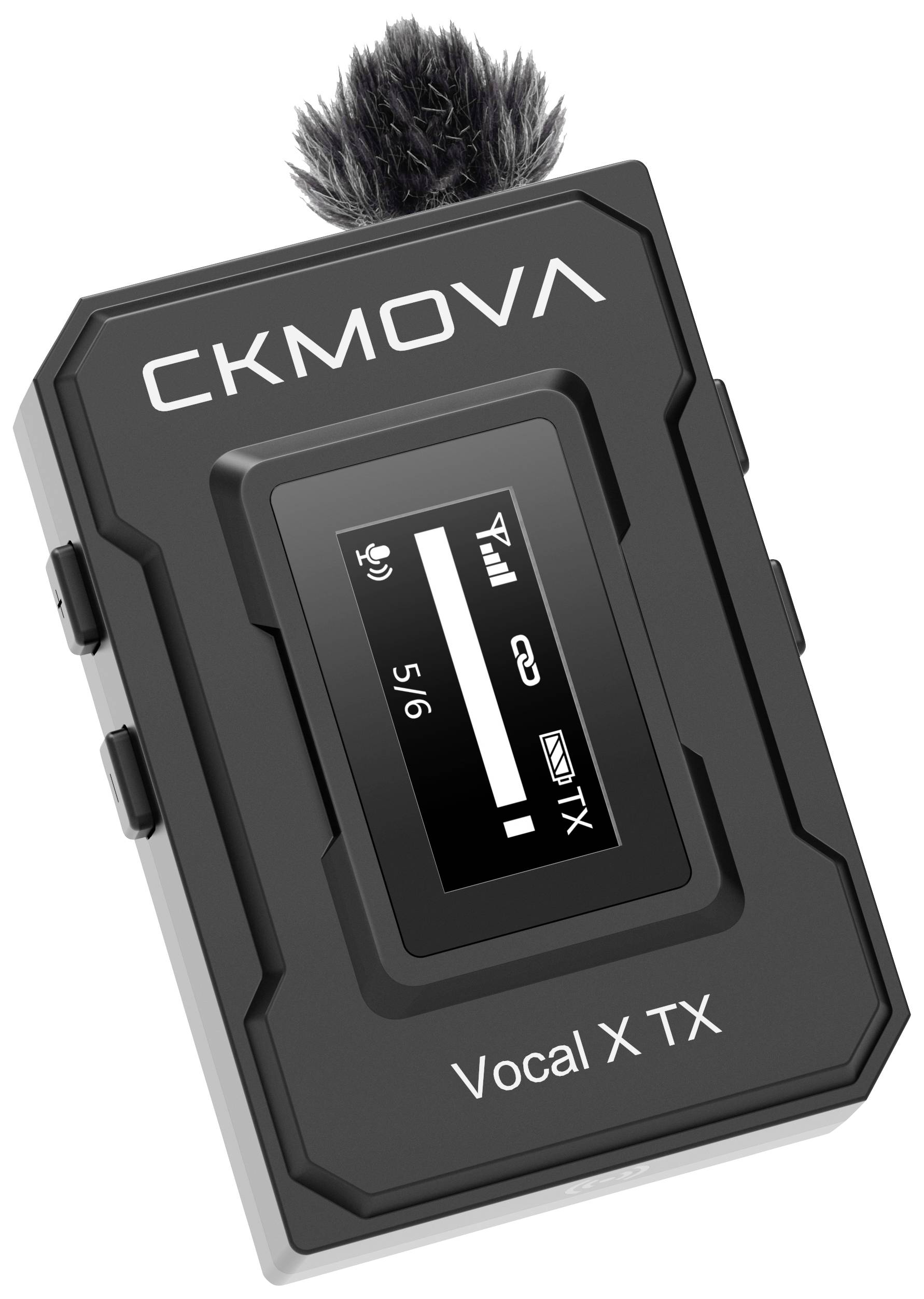 CKMOVA Vocal X V1 Ansteck Sprach-Mikrofon Übertragungsart (Details):Funk, Kabellos inkl. Klammer Microfon TRS (3.5 mm), Microfon