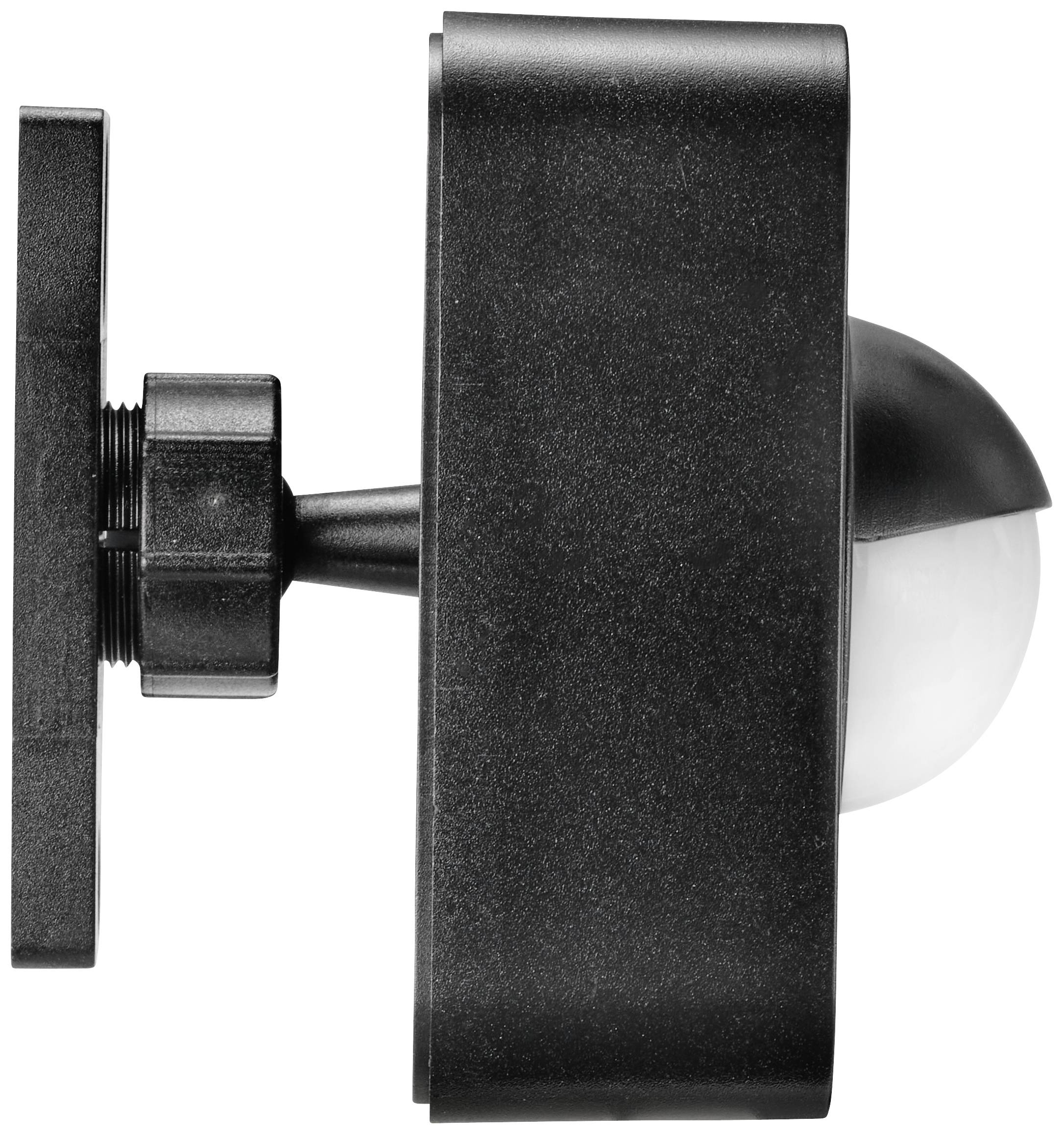 Sygonix SY-5046552 Aufputz PIR-Bewegungsmelder 120° Schwarz IP65