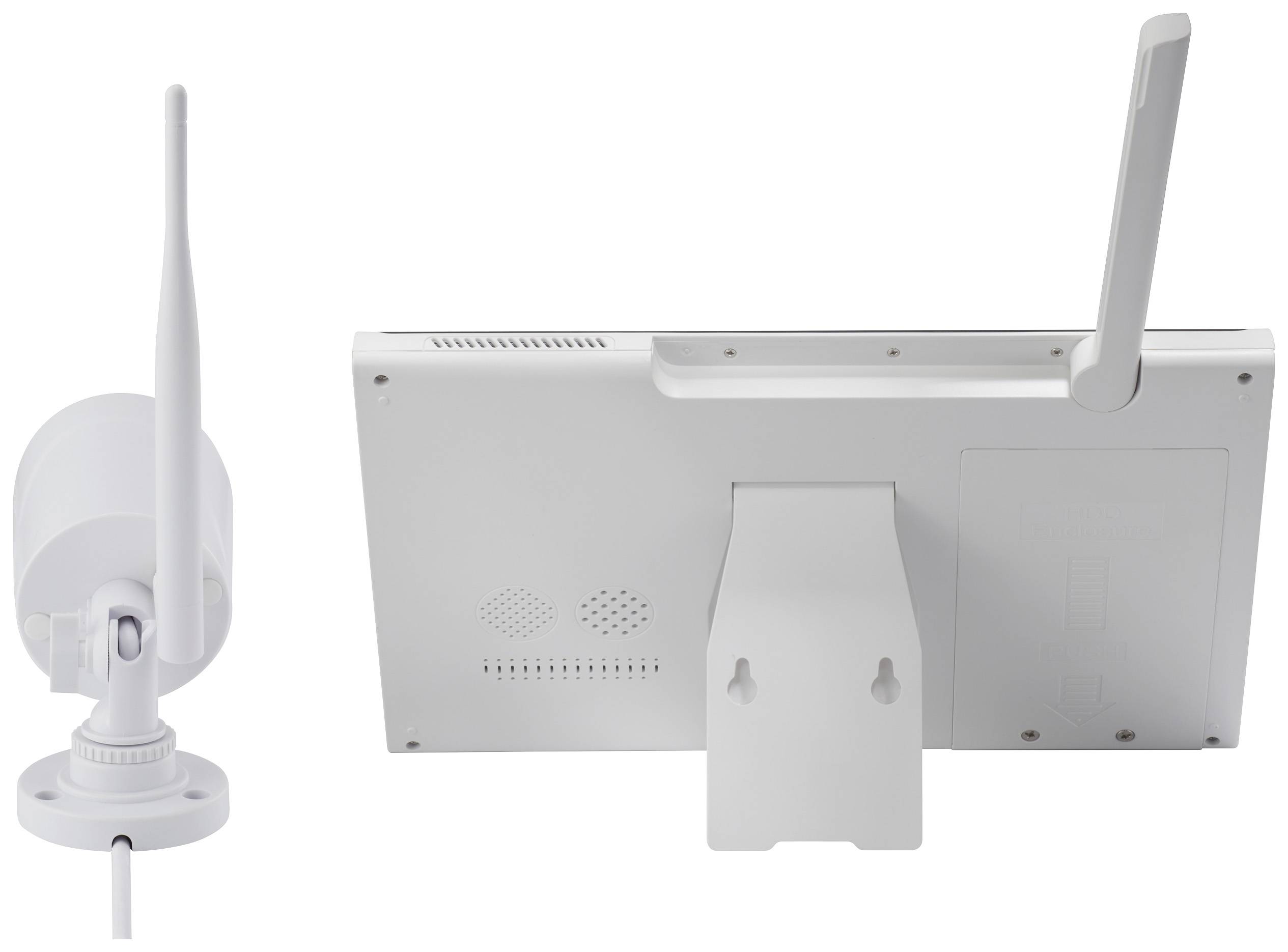 Sygonix SY-5046554 Funk-Überwachungskamera-Set 8-Kanal mit 1 Kamera 1920 x 1080 Pixel 2.4GHz