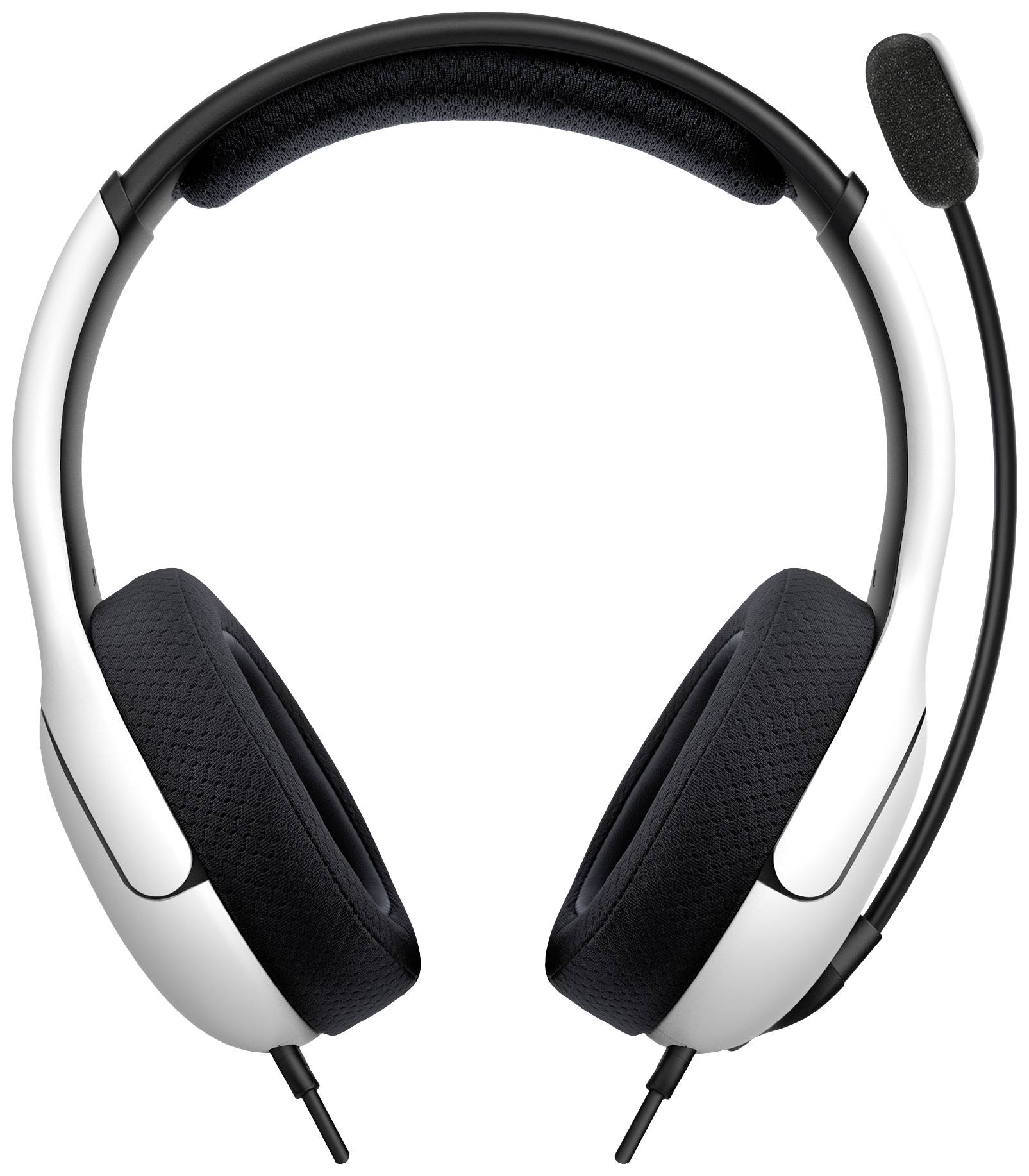 PDP 049-015-EU-WH Over Ear Headset kabelgebunden Stereo Weiß Mikrofon-Rauschunterdrückung, Noise Cancelling Mikrofon-Stummschaltung Gaming