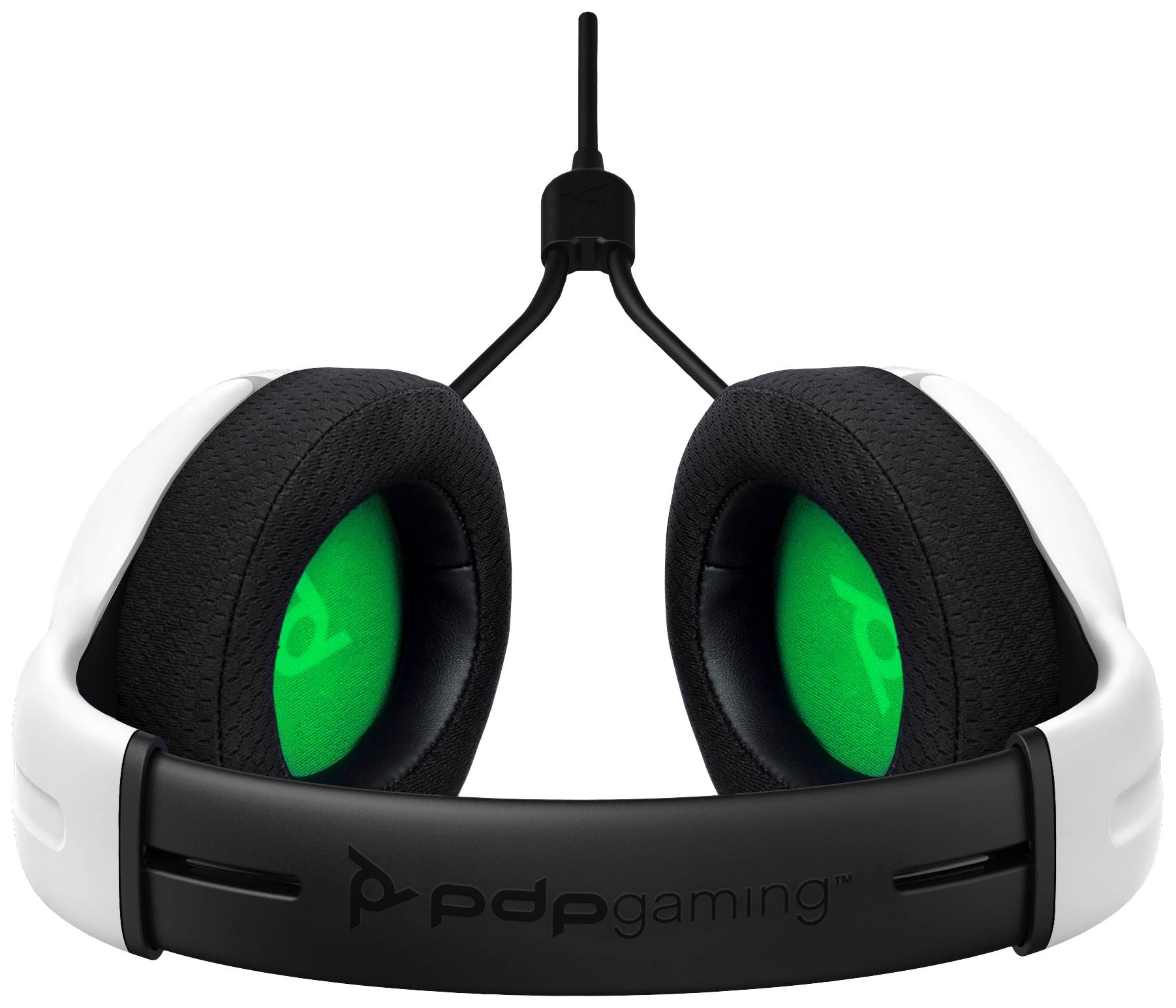 PDP 049-015-EU-WH Over Ear Headset kabelgebunden Stereo Weiß Mikrofon-Rauschunterdrückung, Noise Cancelling Mikrofon-Stummschaltung Gaming