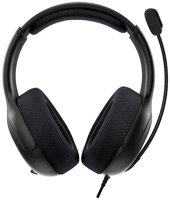 PDP 048-124-EU-BK Gaming Over Ear Headset kabelgebunden Stereo Schwarz Mikrofon-Rauschunterdrückung, Noise Cancelling Mikrofon-Stummschaltung