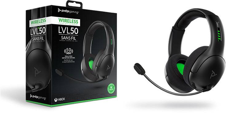 PDP 048-025-EU-BK Gaming Over Ear Headset Stereo Schwarz Mikrofon-Rauschunterdrückung, Noise Cancelling Mikrofon-Stummschaltung