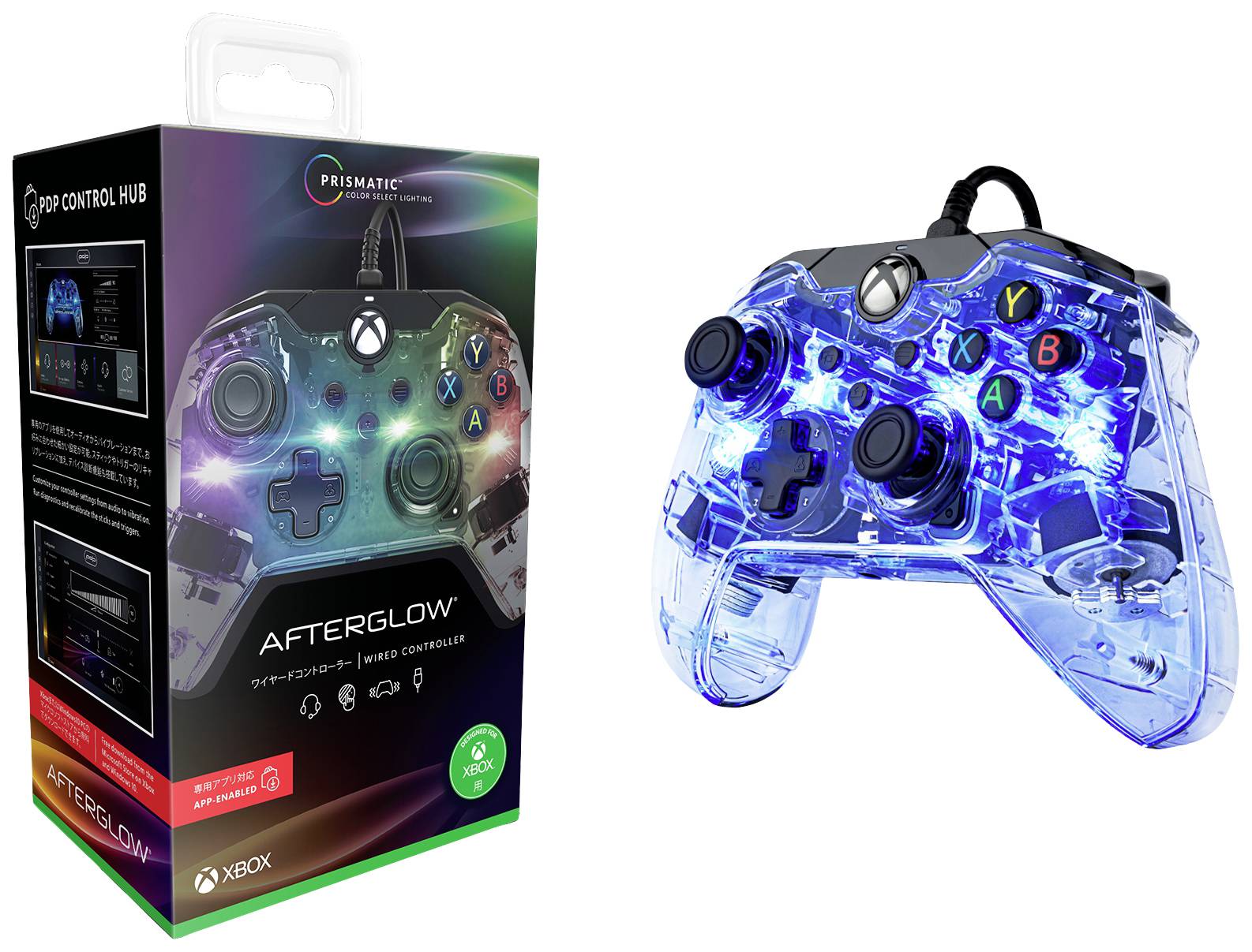 PDP 049-005-EU Controller Xbox Series X Transparent