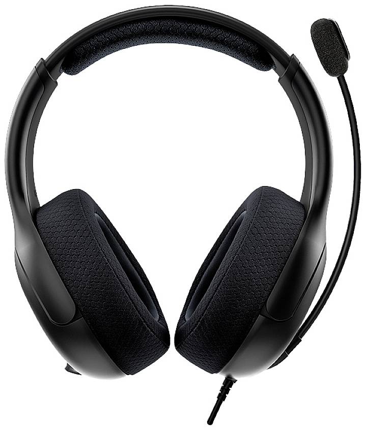 PDP 051-099-EU-BK Gaming Over Ear Headset kabelgebunden Stereo Schwarz Mikrofon-Rauschunterdrückung, Noise Cancelling Mikrofon-Stummschaltung