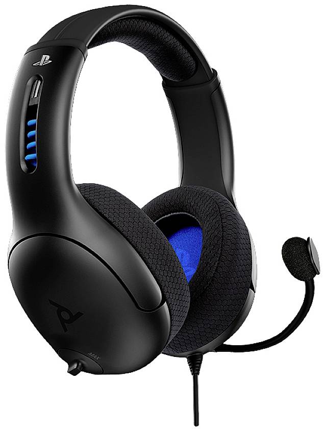 PDP 051-099-EU-BK Gaming Over Ear Headset kabelgebunden Stereo Schwarz Mikrofon-Rauschunterdrückung, Noise Cancelling Mikrofon-Stummschaltung