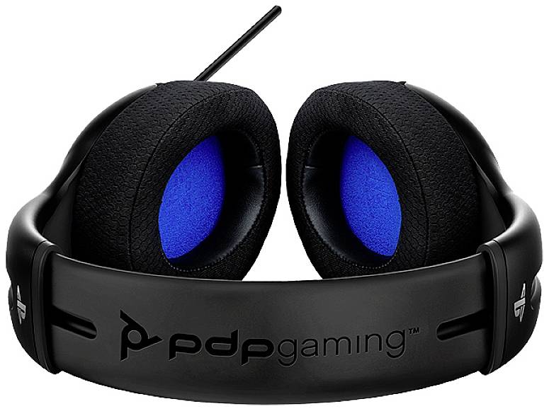 PDP 051-099-EU-BK Over Ear Headset kabelgebunden Stereo Schwarz Mikrofon-Rauschunterdrückung, Noise Cancelling Mikrofon-Stummschaltung Gaming