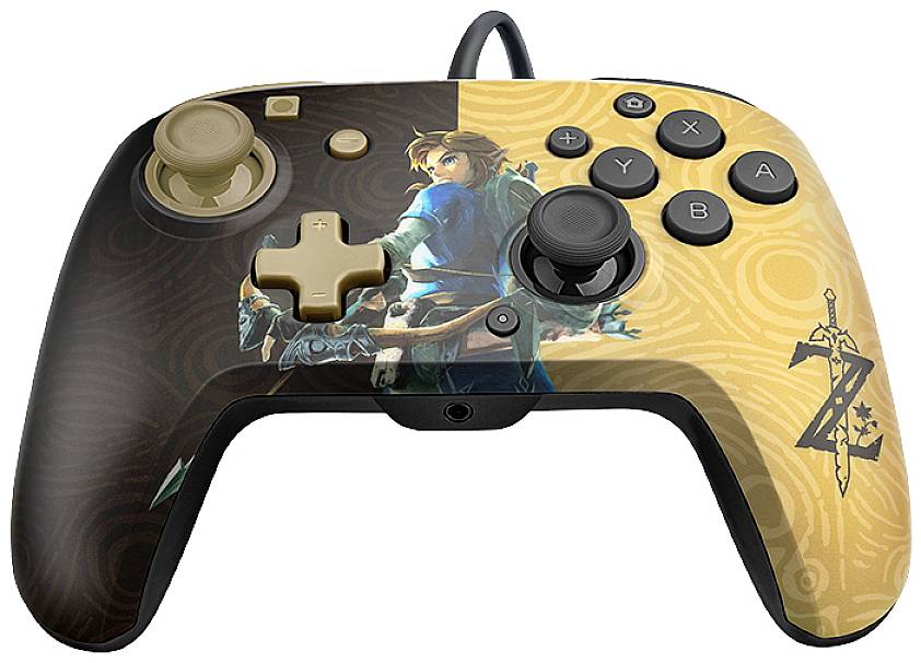 PDP 500-134-EU-C6LI-1 Controller Nintendo Switch Schwarz, Bronze