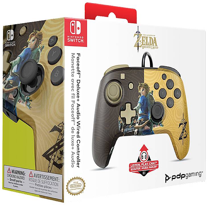 PDP 500-134-EU-C6LI-1 Controller Nintendo Switch Schwarz, Bronze