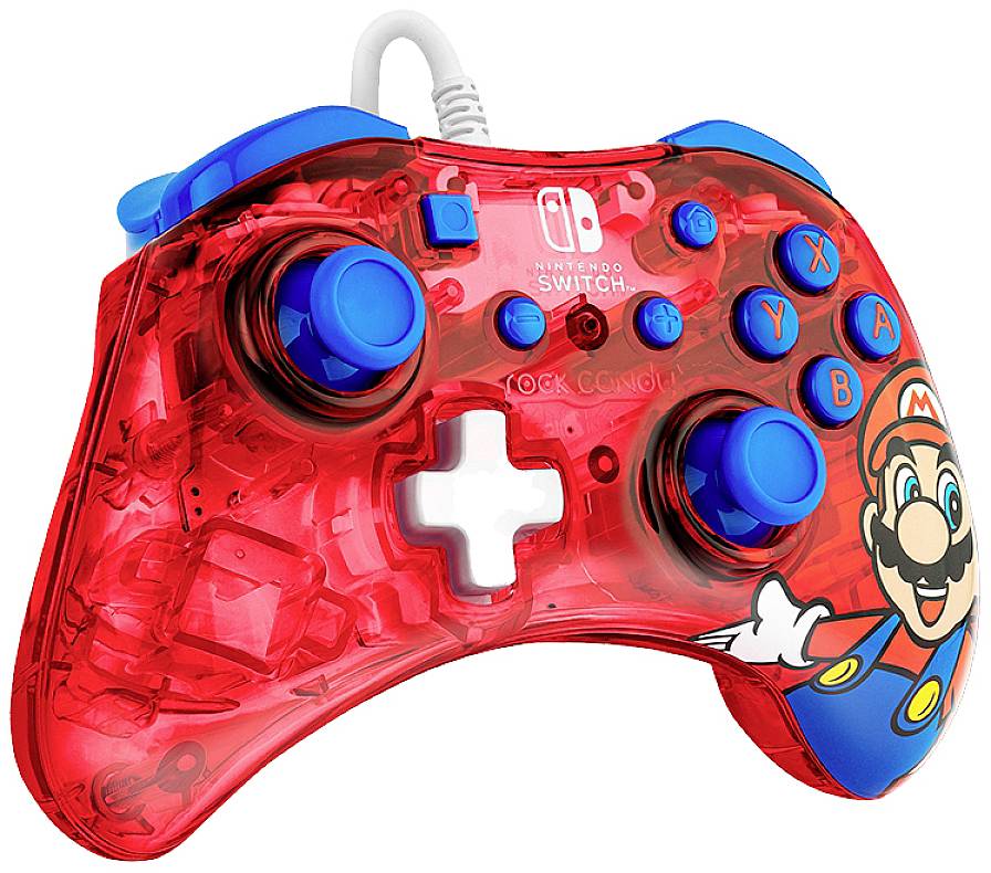 PDP 500-181-EU-MAR Gamepad Nintendo Switch Rot, Blau