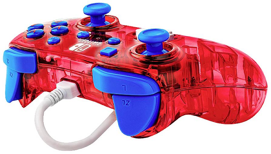 PDP 500-181-EU-MAR Gamepad Nintendo Switch Rot, Blau