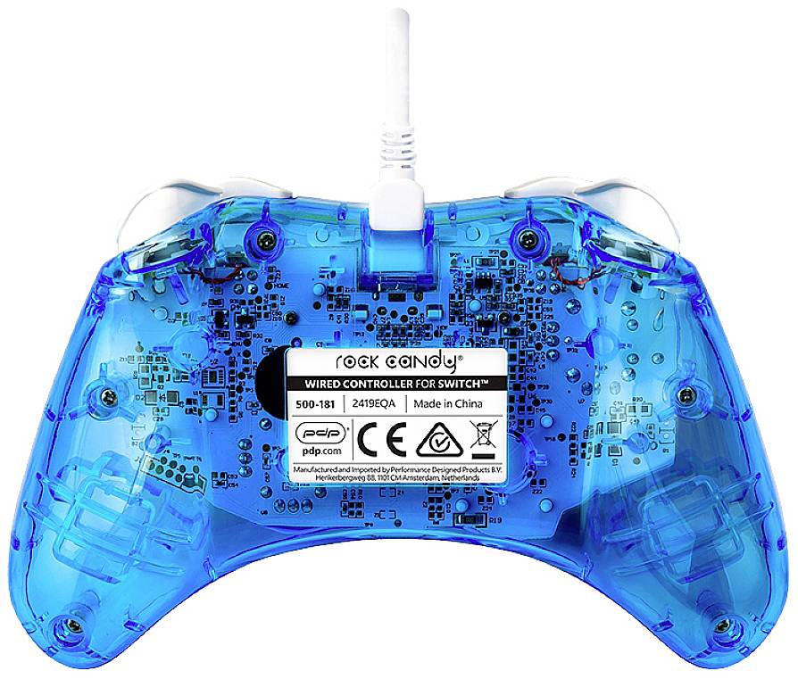 PDP 500-181-EU-LNK Gamepad Nintendo Switch Blau, Gelb