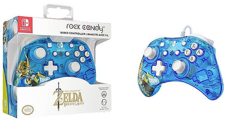 PDP 500-181-EU-LNK Gamepad Nintendo Switch Blau, Gelb