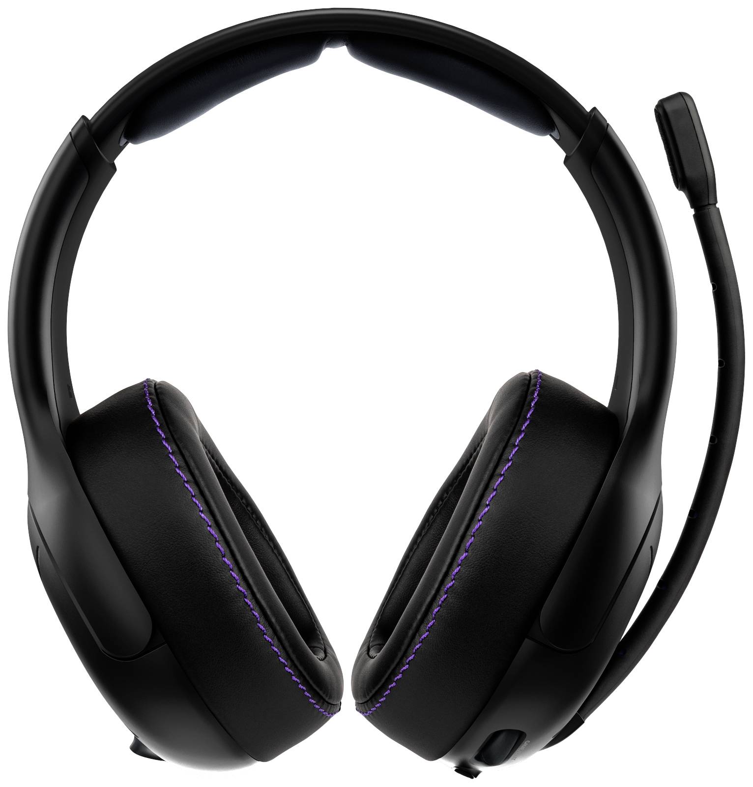 PDP 049-003-EU Over Ear Headset Bluetooth® Stereo Schwarz, Lila Mikrofon-Rauschunterdrückung Lautstärkeregelung, Mikrofon-Stummschaltung Gaming