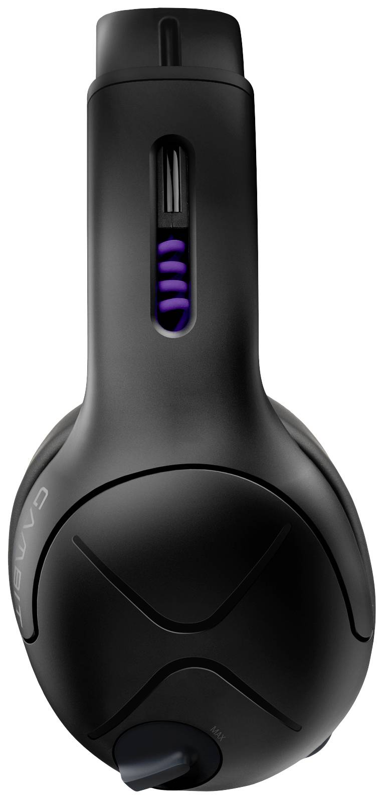 PDP 049-003-EU Gaming Over Ear Headset Bluetooth® Stereo Schwarz, Lila Mikrofon-Rauschunterdrückung Lautstärkeregelung, Mikrofon-Stummschaltung