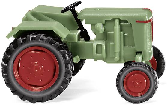 Wiking 039801 H0 Landwirtschafts Modell Normag Faktor I, resedagrün