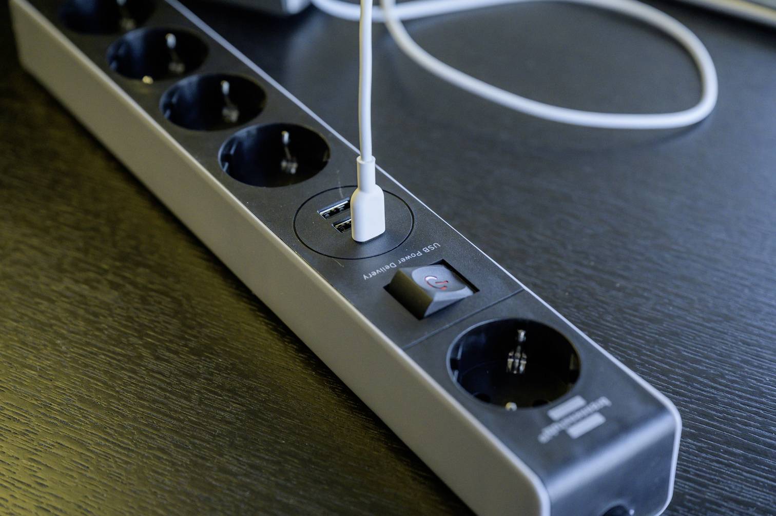 Brennenstuhl 1159780615 Steckdosenleiste mit Schalter 4fach Schwarz-Grau 1St.