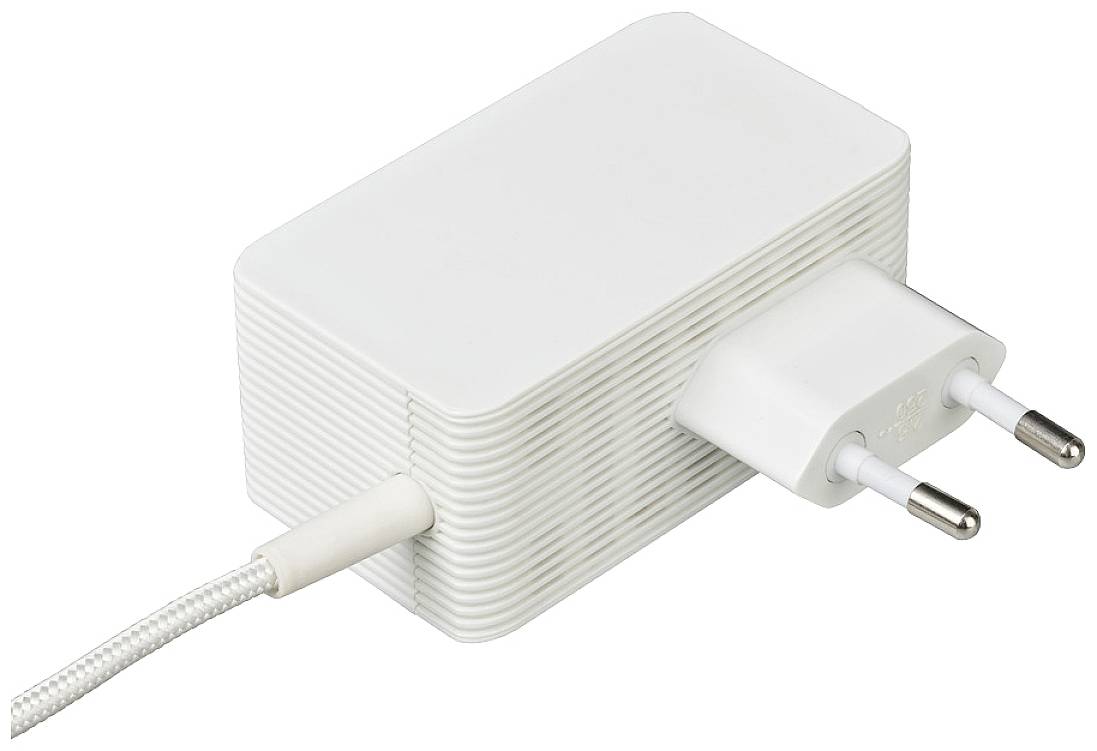 Brennenstuhl USB Ladegerät 20 W 4x USB-A, 1x USB-C® USB PD Silber, Weiß Innenbereich