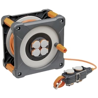 Brennenstuhl professionalLINE 9212380200 Kabeltrommel 33m Orange Schutzkontakt-Gummi-Stecker Brennenstuhl professionalLINE 9212380200 Kabeltrommel 33m Orange Schutzkontakt-Gummi-Stecker