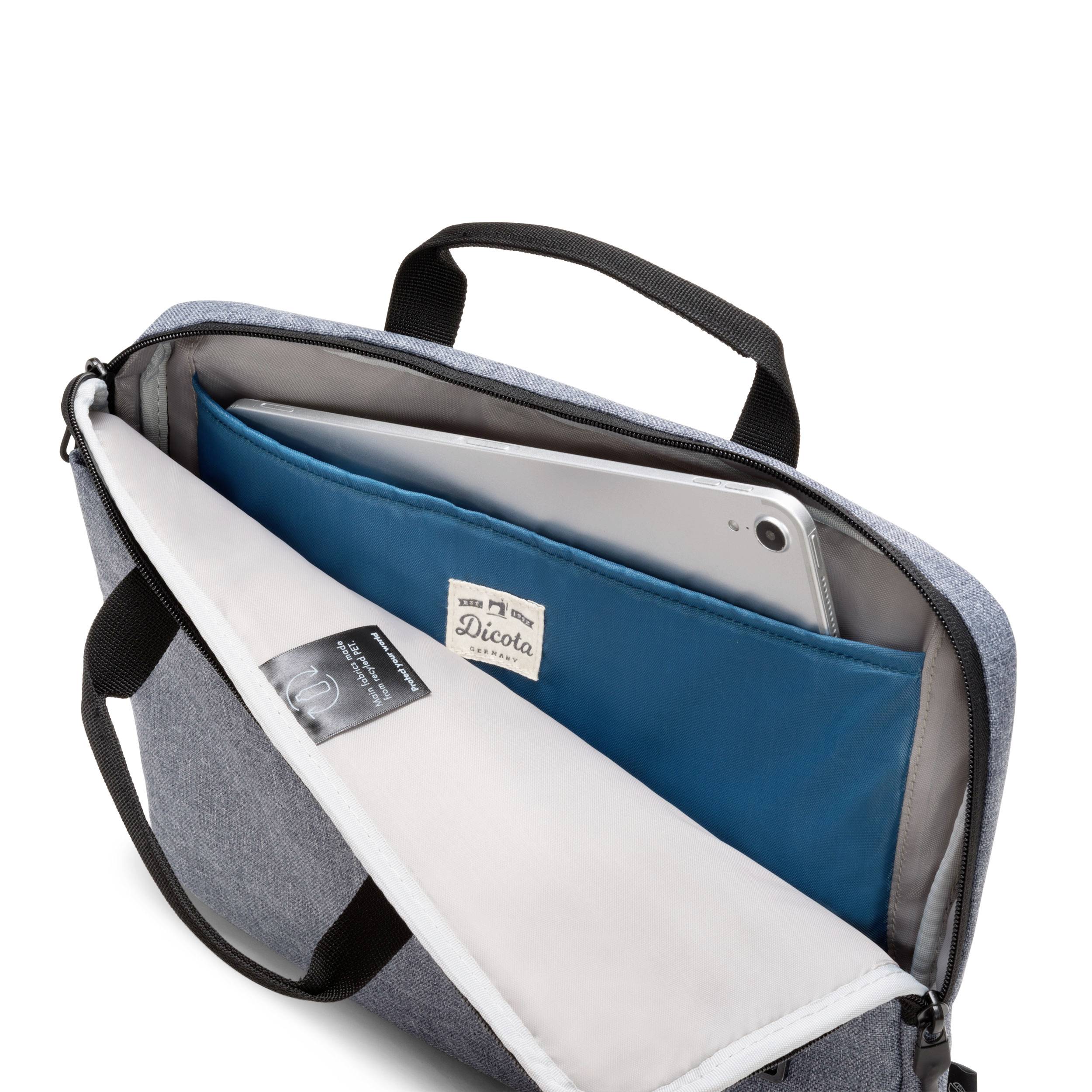 Dicota Notebook Tasche Slim Eco MOTION Passend für maximal: 29,5 cm (11,6") Denim, Blue