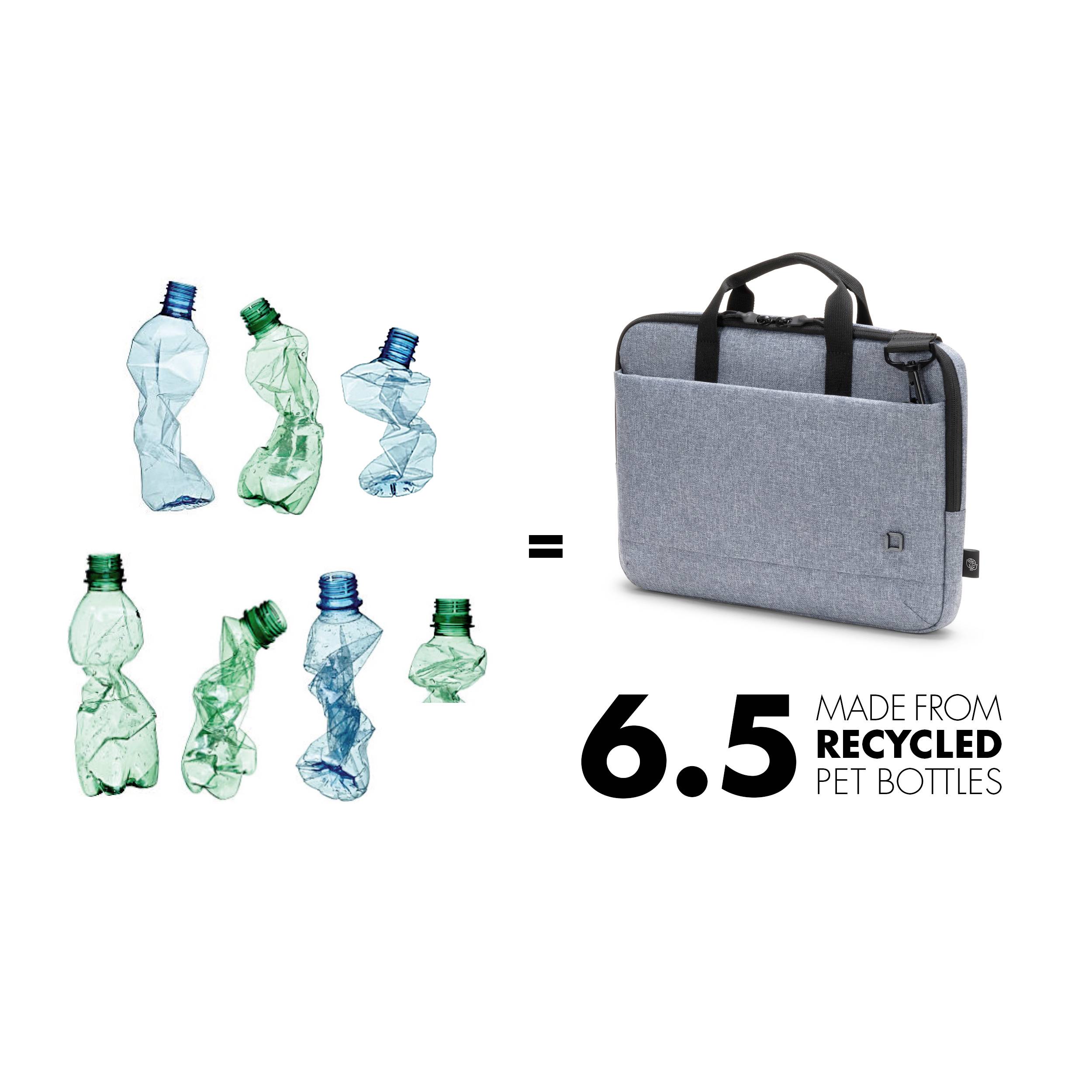 Dicota Notebook Tasche Slim Eco MOTION Passend für maximal: 39,6cm (15,6") Denim, Blue