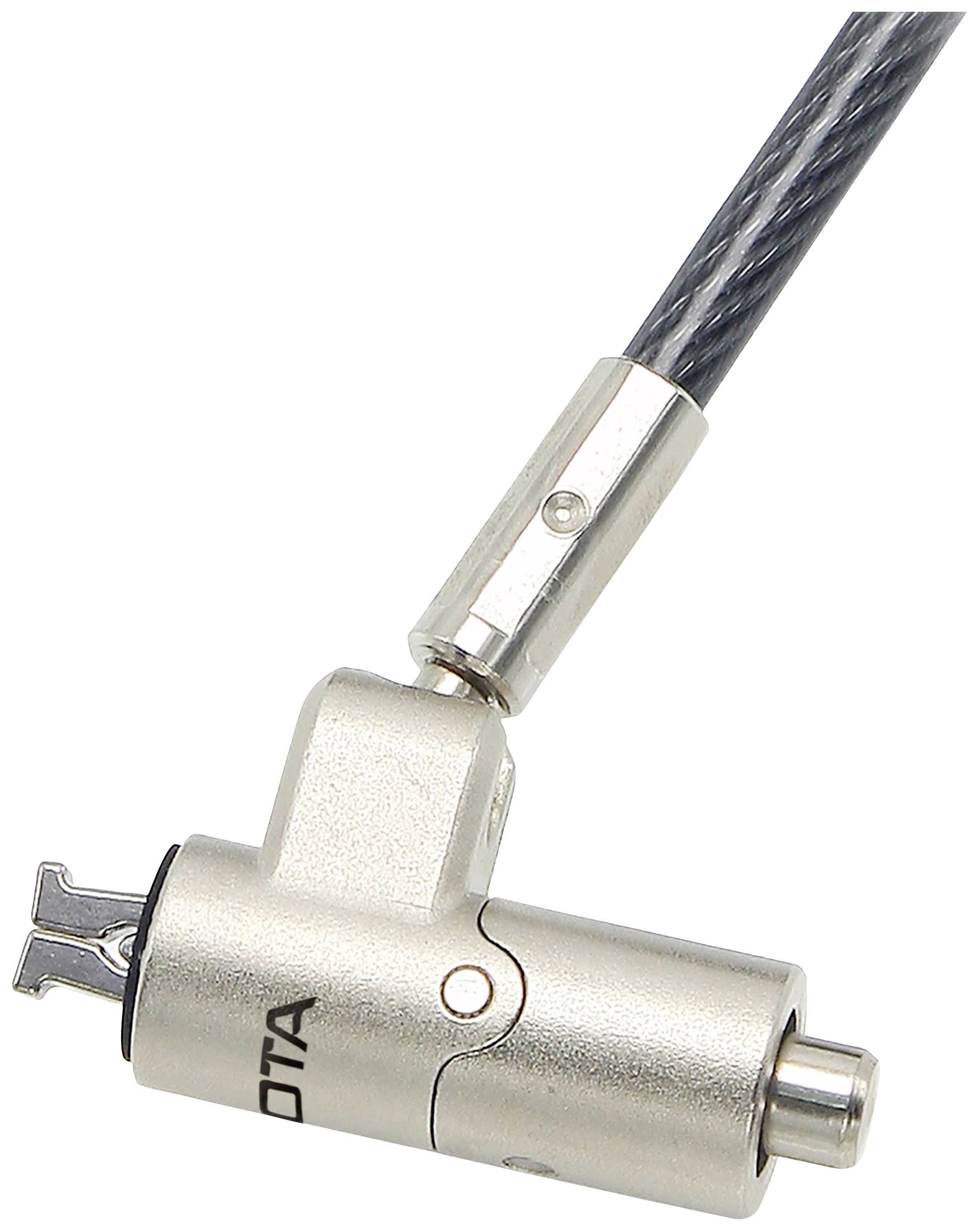 Dicota Laptop Schloss Schlüsselschloss 2000mm Nano Ultra Slim