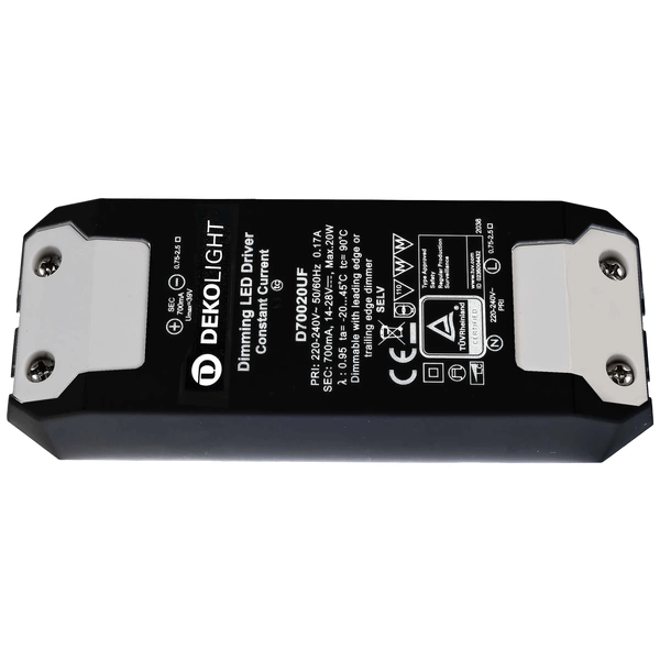 Deko Light Basic DIM CC LED-Trafo Konstantstrom 20W 700mA 14 - 32V 1St. Deko Light Basic DIM CC LED-Trafo Konstantstrom 20W 700mA 14 - 32V 1St.