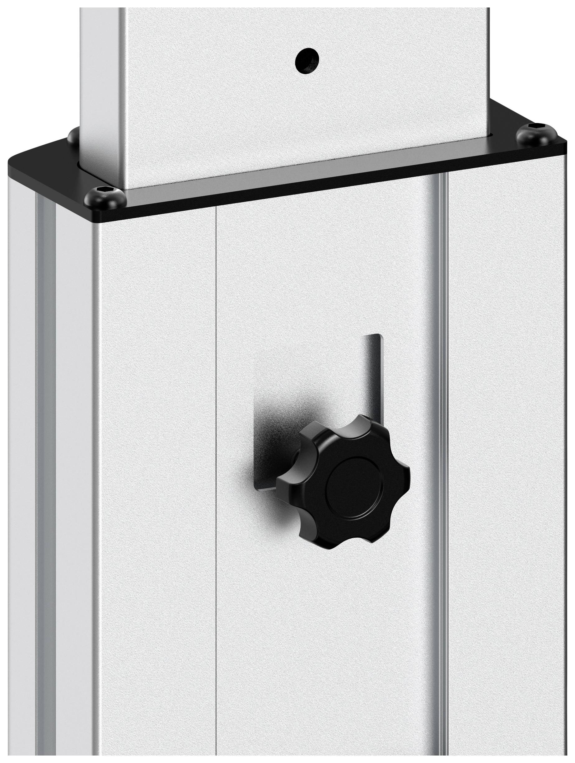 SpeaKa Professional SP-TVC-500 TV-Rollwagen Höhenverstellbar 94,0cm (37") - 203,2cm (80") Bodenständer, Höhenverstellbar, Neigbar