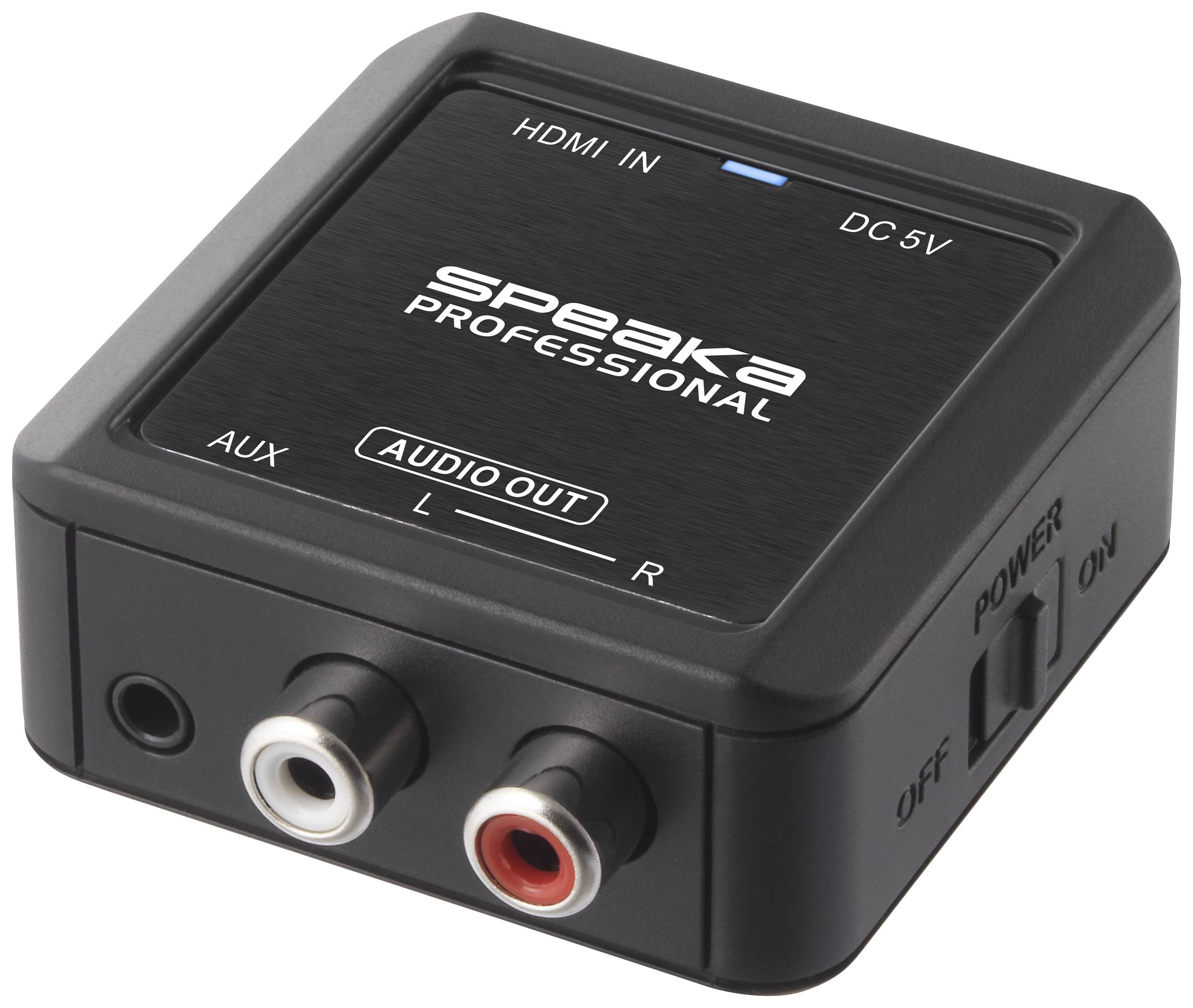 SpeaKa Professional Audio Konverter [HDMI - Cinch]