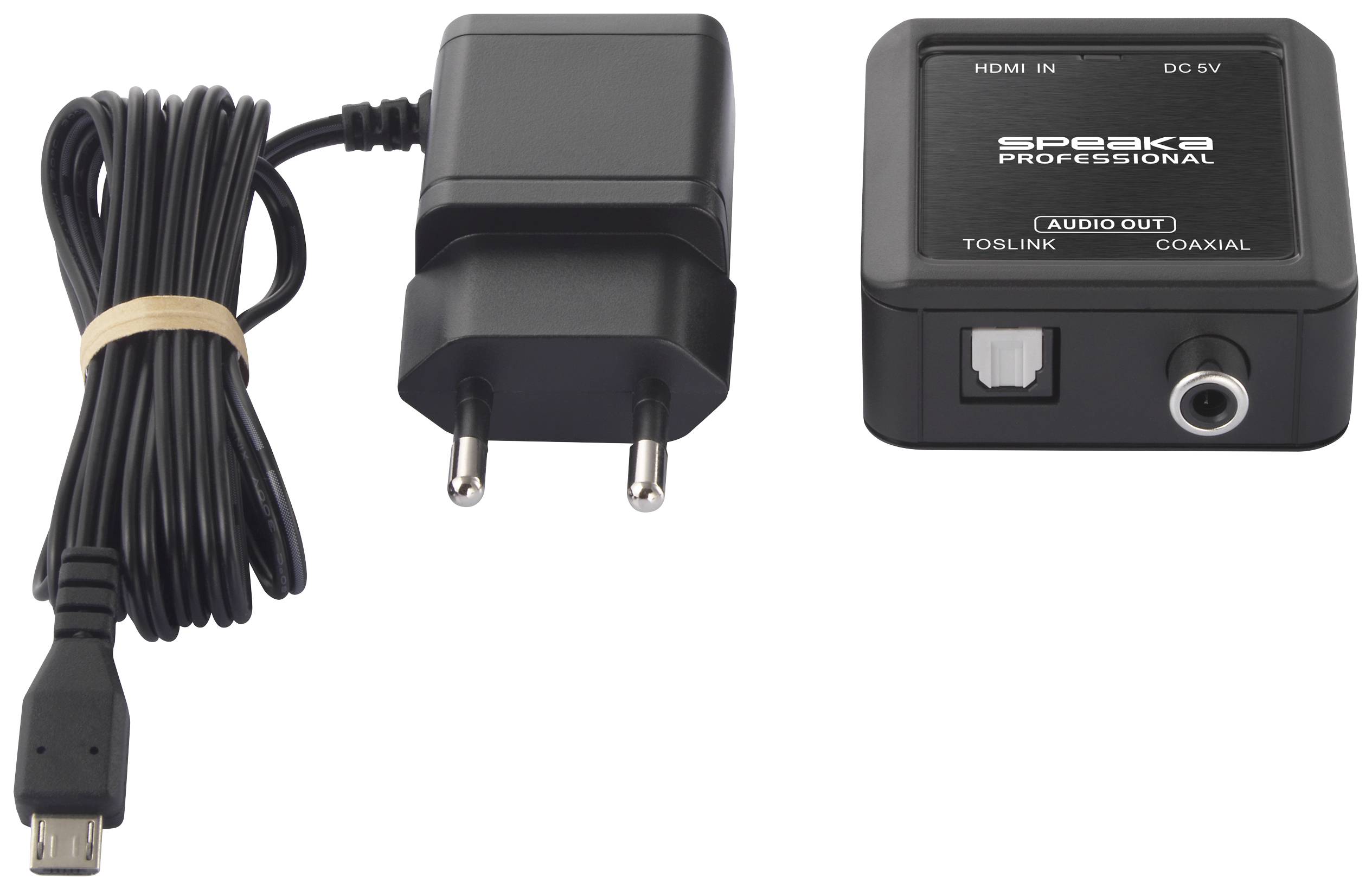 SpeaKa Professional Audio Konverter [HDMI - Koaxial, Toslink]