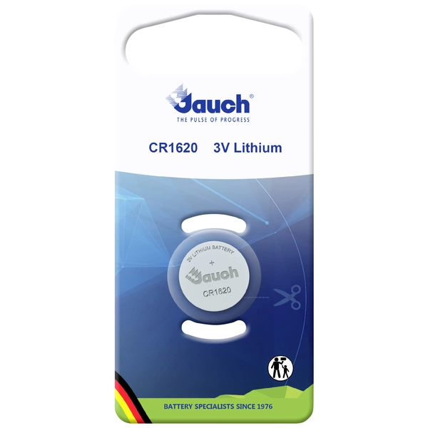 Jauch Quartz Knopfzelle CR 1620 3 V 75 mAh Lithium Jauch Quartz Knopfzelle CR 1620 3 V 75 mAh Lithium