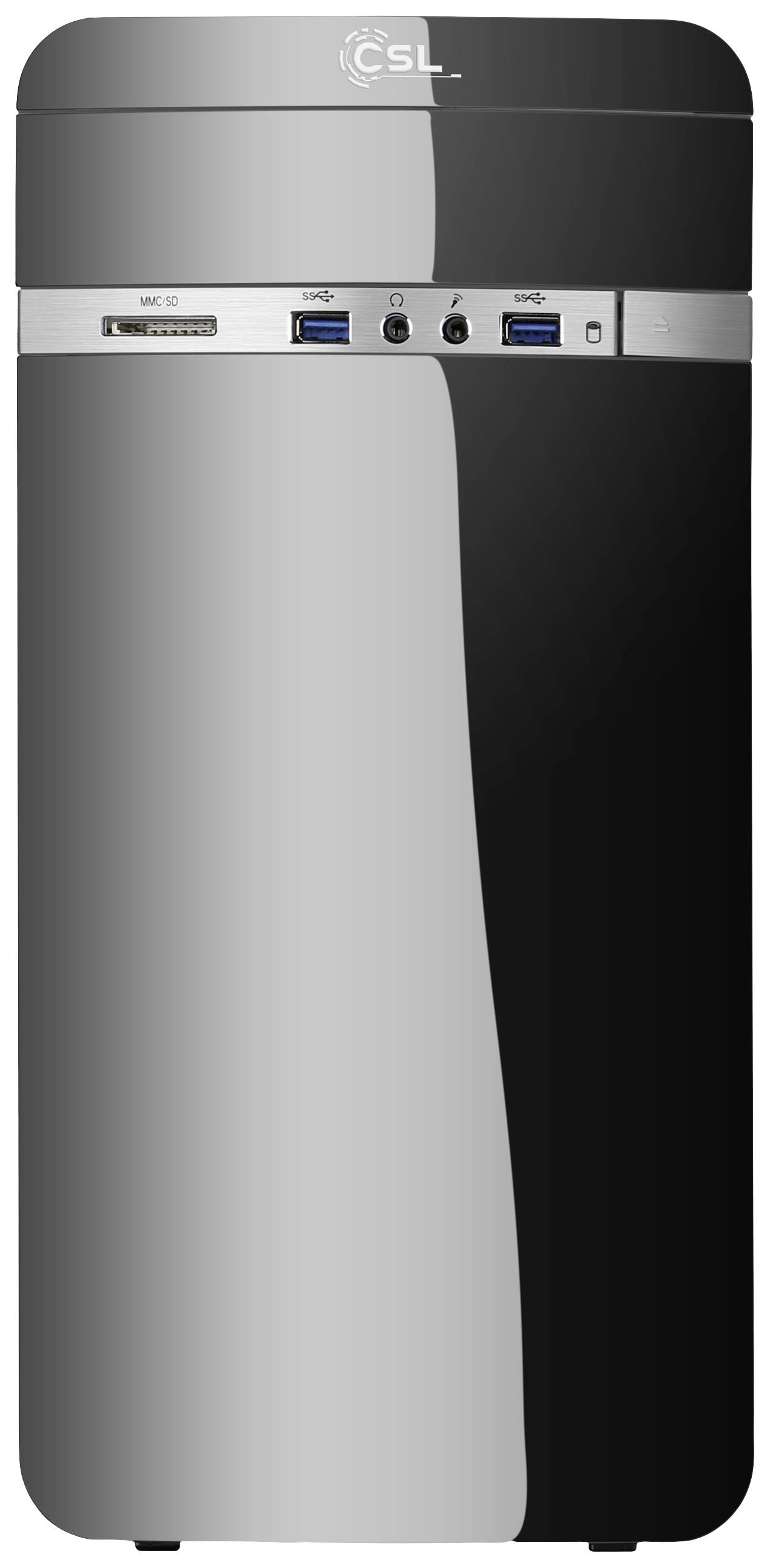 CSL Computer Desktop PC Sprint N50120 AMD Ryzen 3 3200G 16GB RAM 500GB SSD Win 11 Home 83457