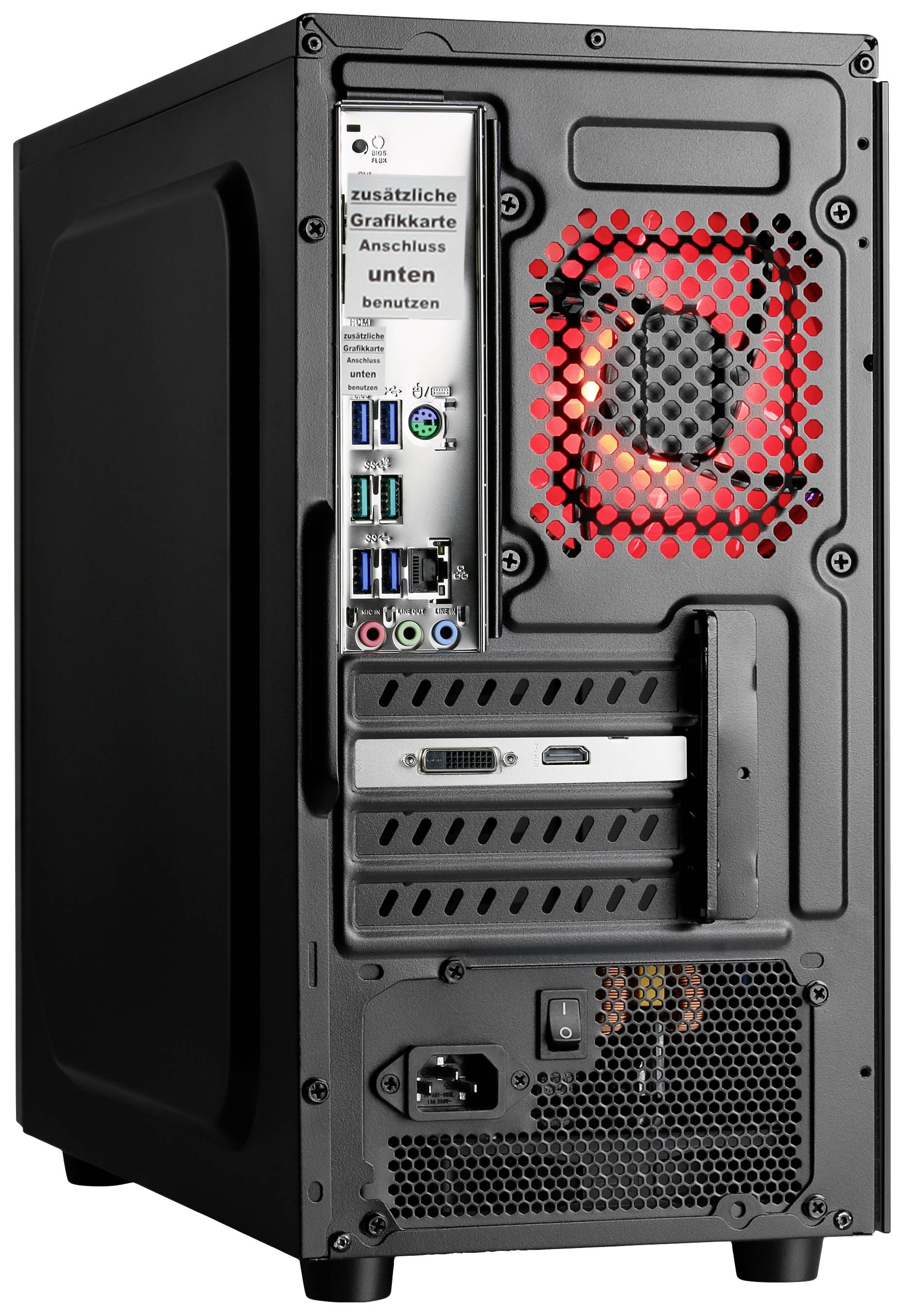 CSL Computer Gaming PC Sprint N50180 AMD Ryzen 5 3600 16GB RAM 1000GB SSD Nvidia GeForce GTX1650 Win 11 Home 83476